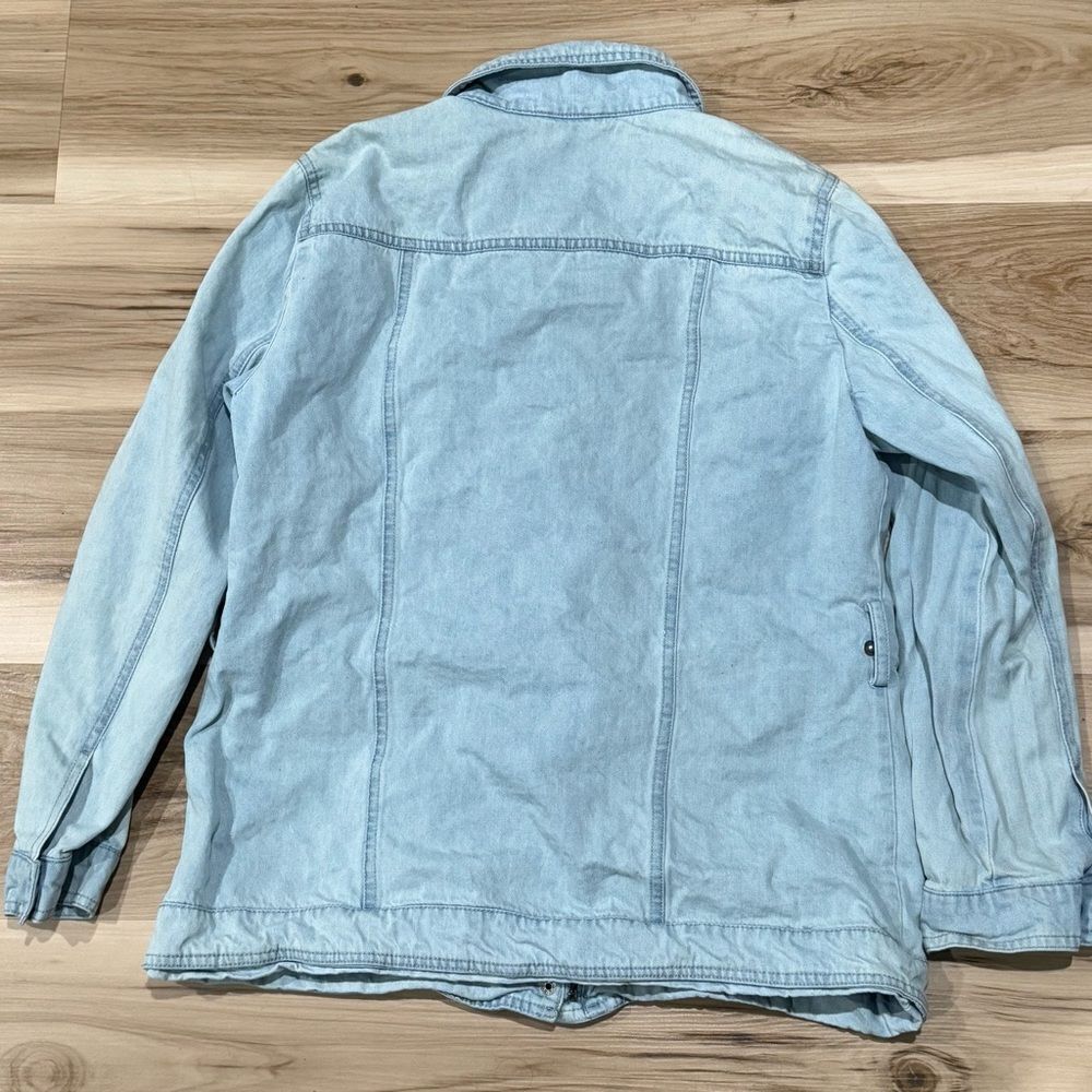 Levi Strauss Blue Jean Lined Pocket Jacket Women’s Medium - Picture 5 of 5